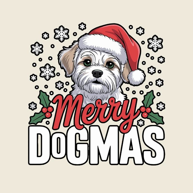 Merry Dogmas Dog Design