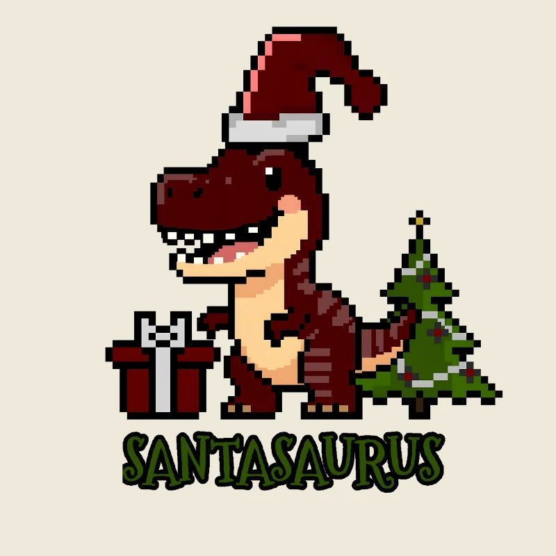 Santasaurus Weihnachtsdino