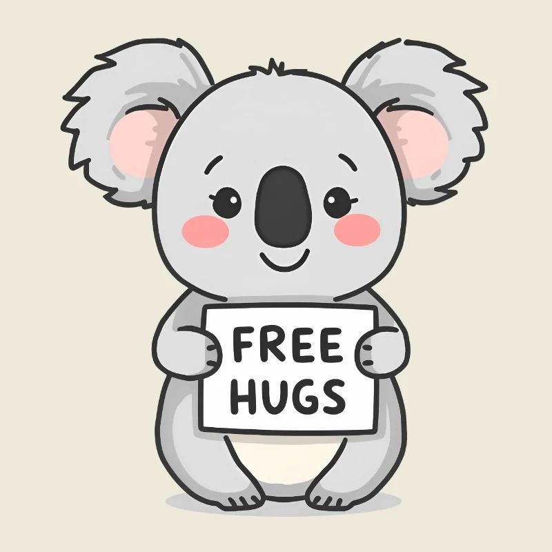 Câlins gratuits mignons Koala