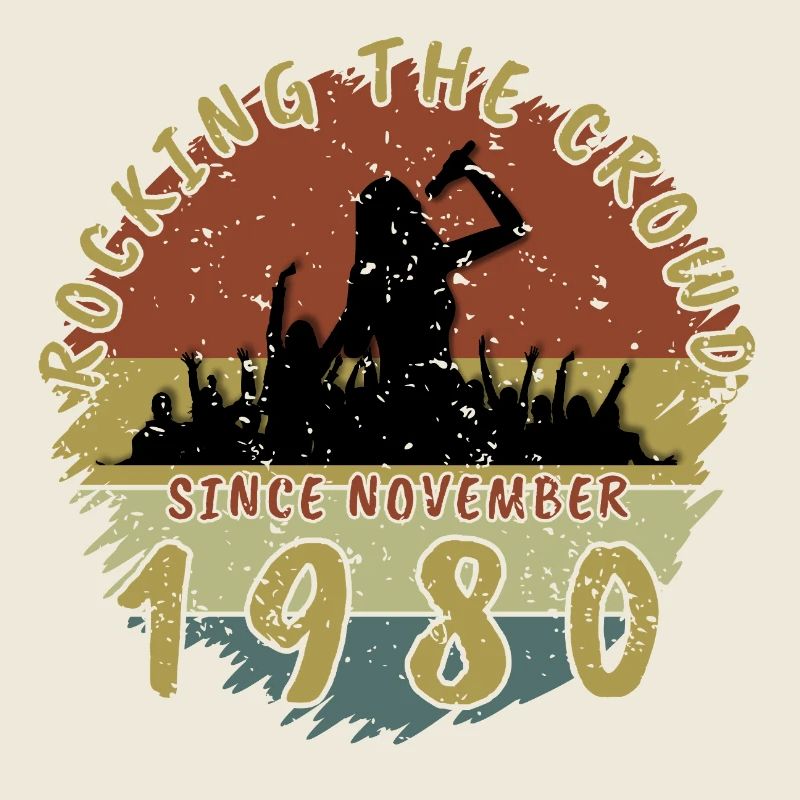 45th Birthday Rocking the crowd SNG 11/1980