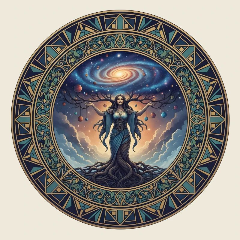 Mandala de Gaïa Cosmique