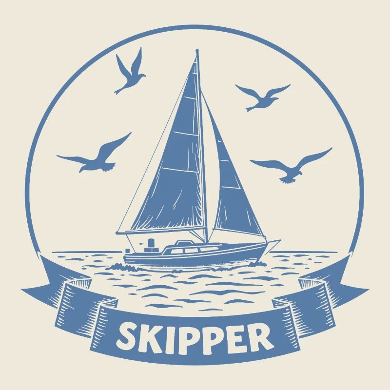 Skipper Sailboat Maritime Captain