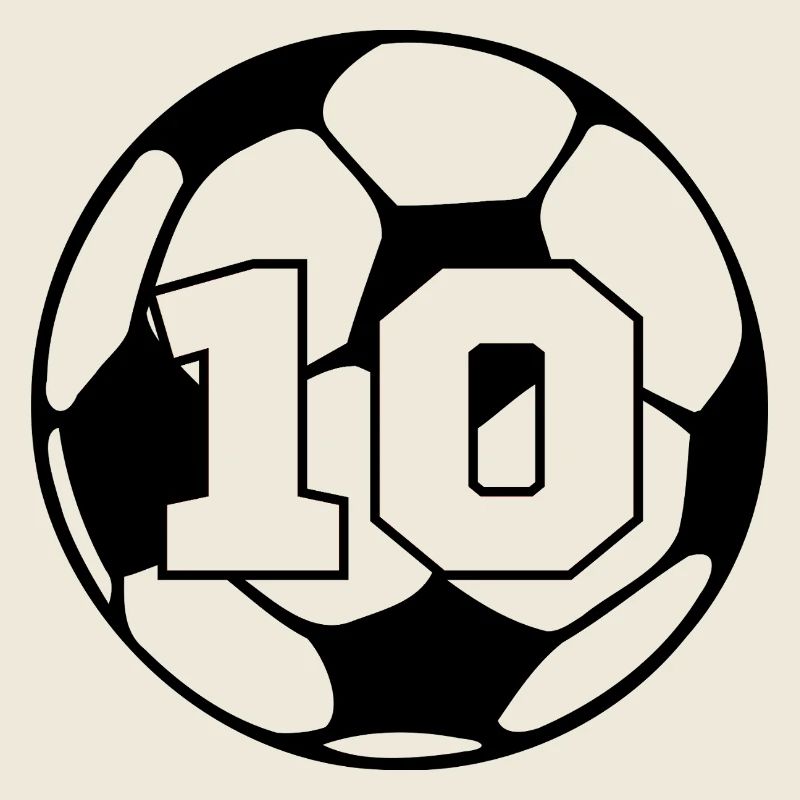 Nummer 10 Fußball - 10-jähriges Jubiläum