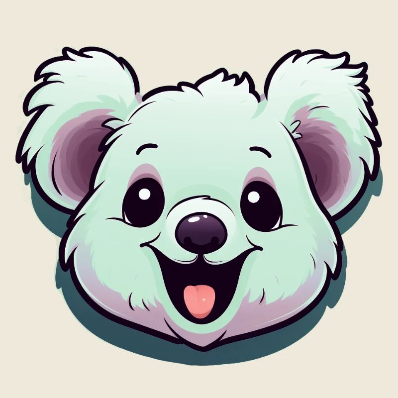 Lachender Koala