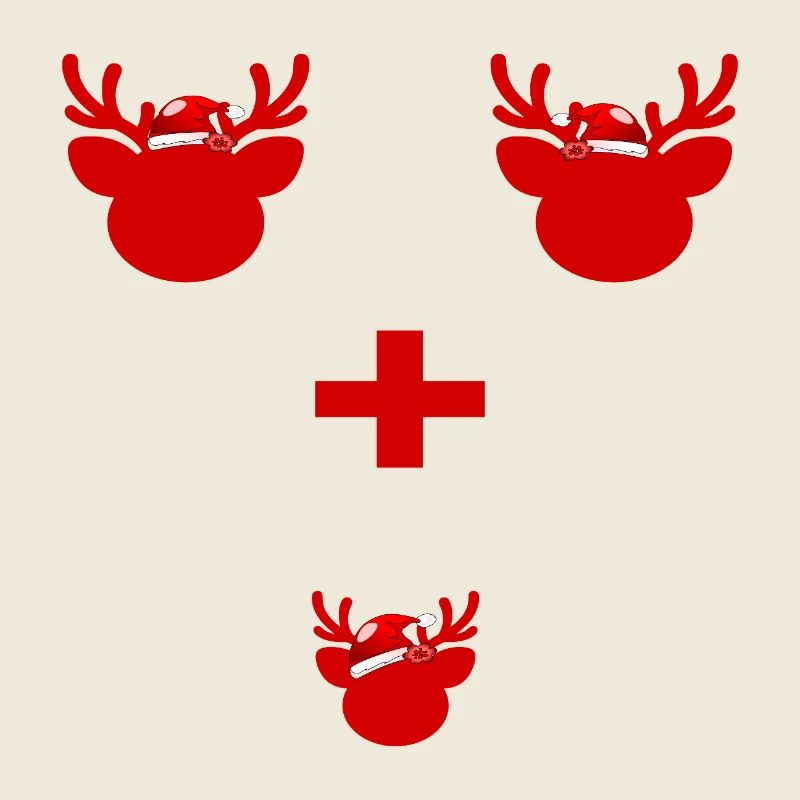 ERSTES WEIHNACHTEN ZU DRITT RENTIERE