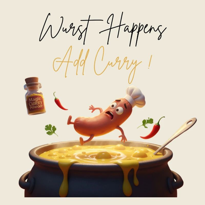 Sausage Happens Add Curry !