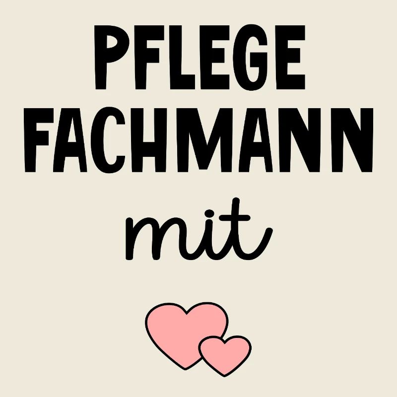 Pflege Pflegefachmann mit Herz