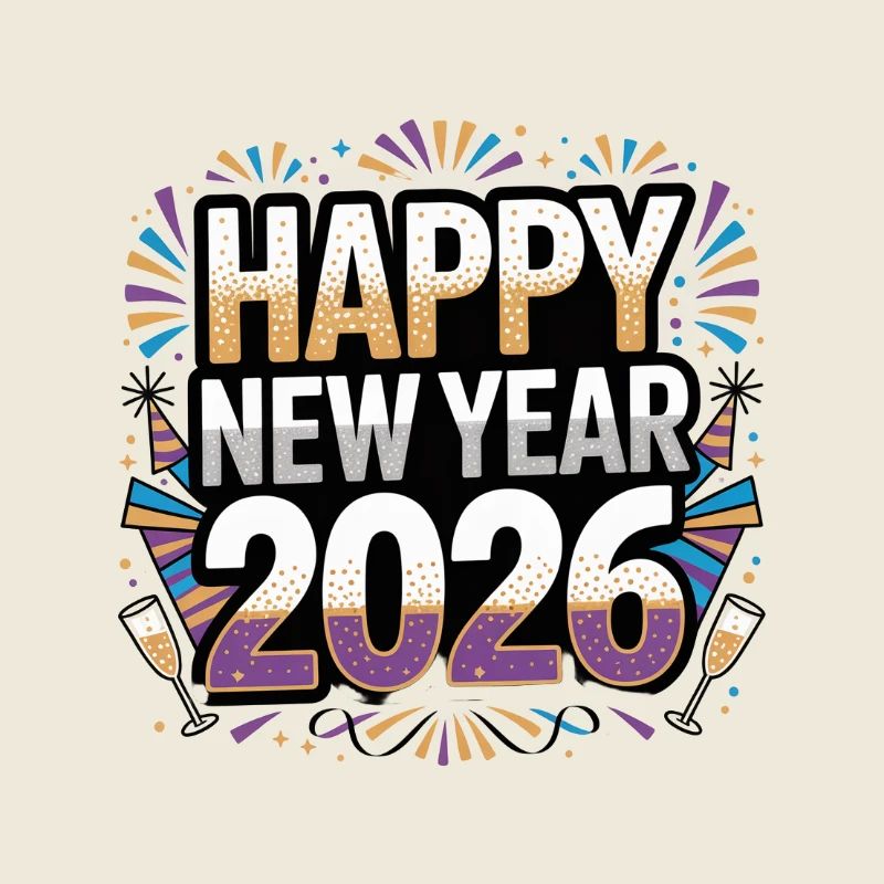 Happy New Year 2026 Celebration