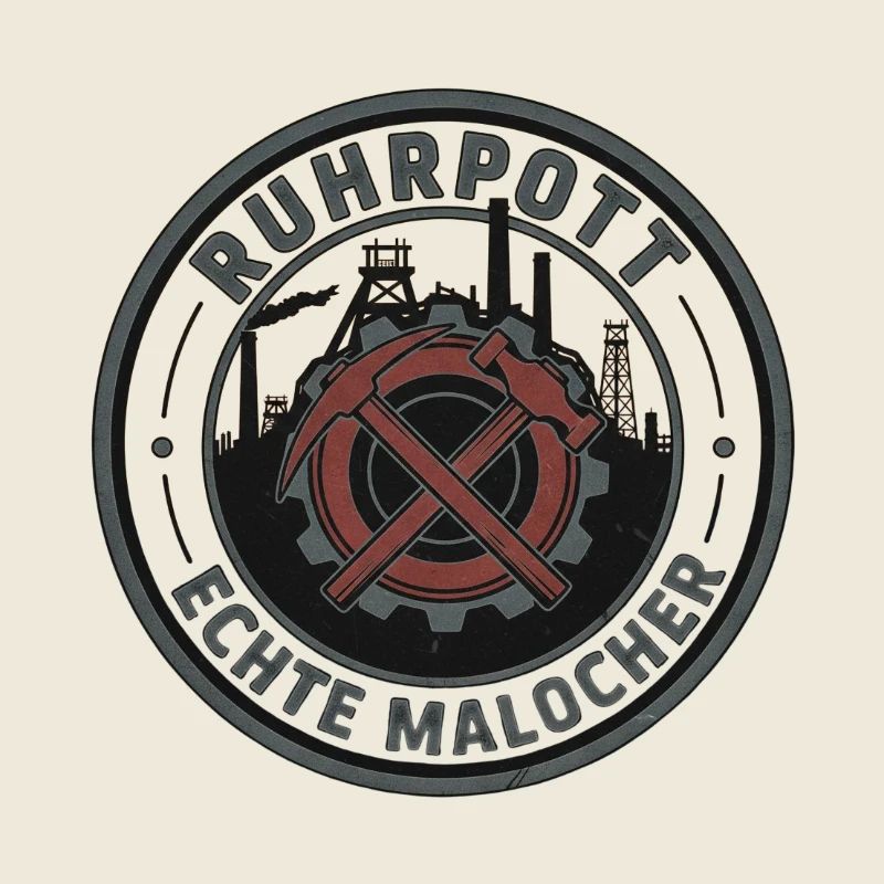 Ruhrpott Echte Malocher Patch