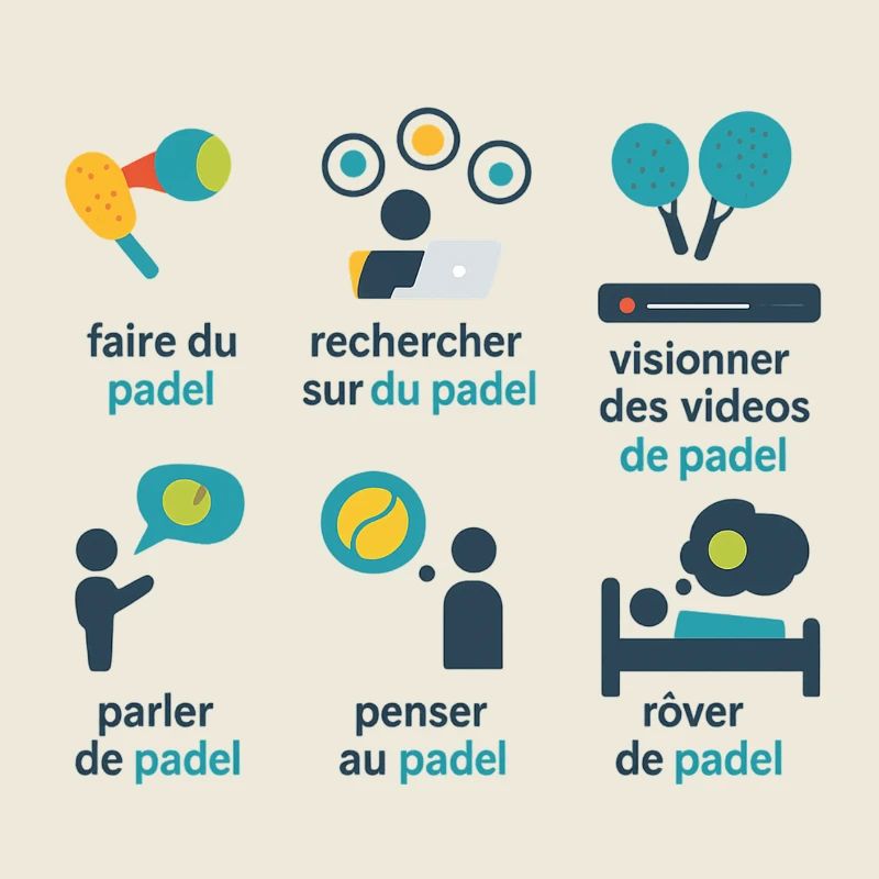 Padel Graphique Ludique