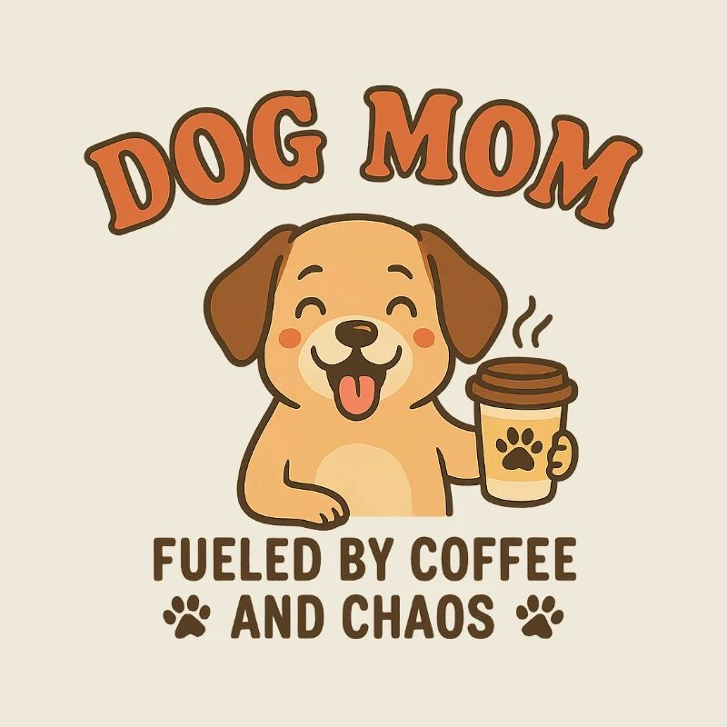 Dog Mom Coffee Chaos