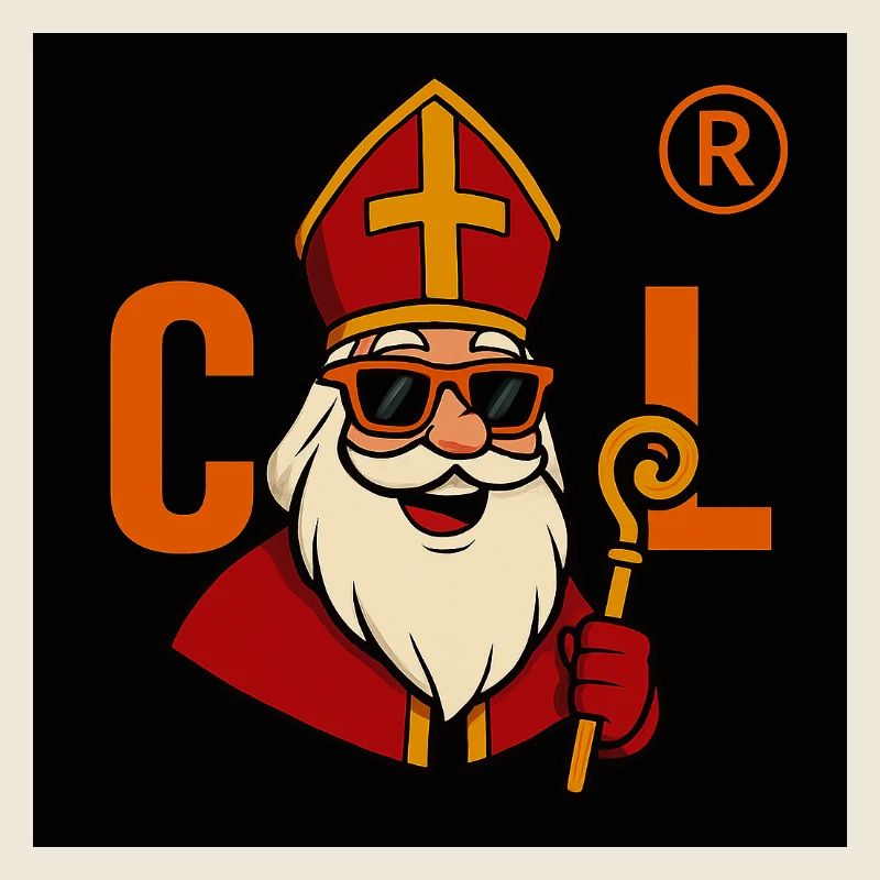 Sinterklaas mit Sonnenbrille