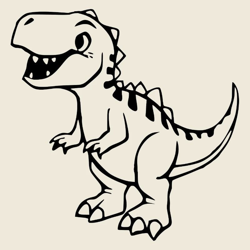 niedlicher Dinosaurier
