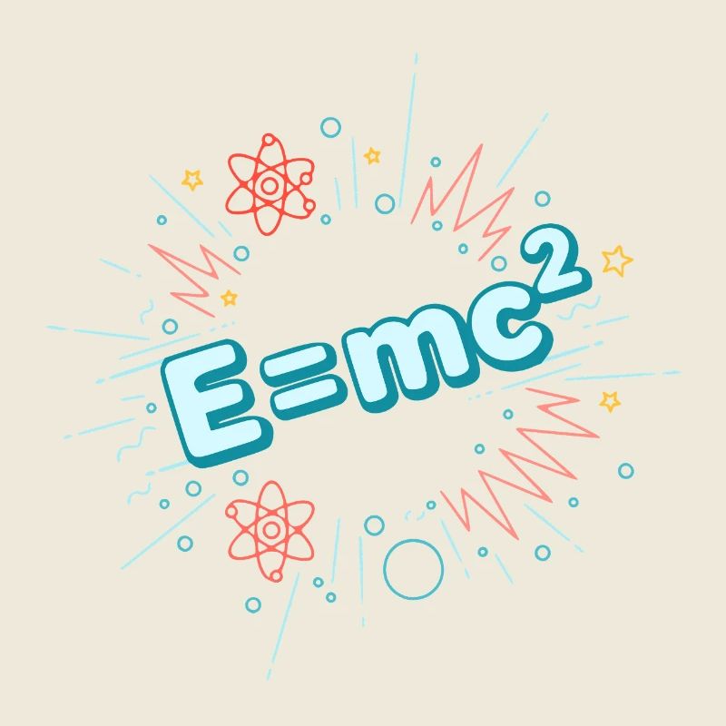 E=mc2 Explosion scientifique