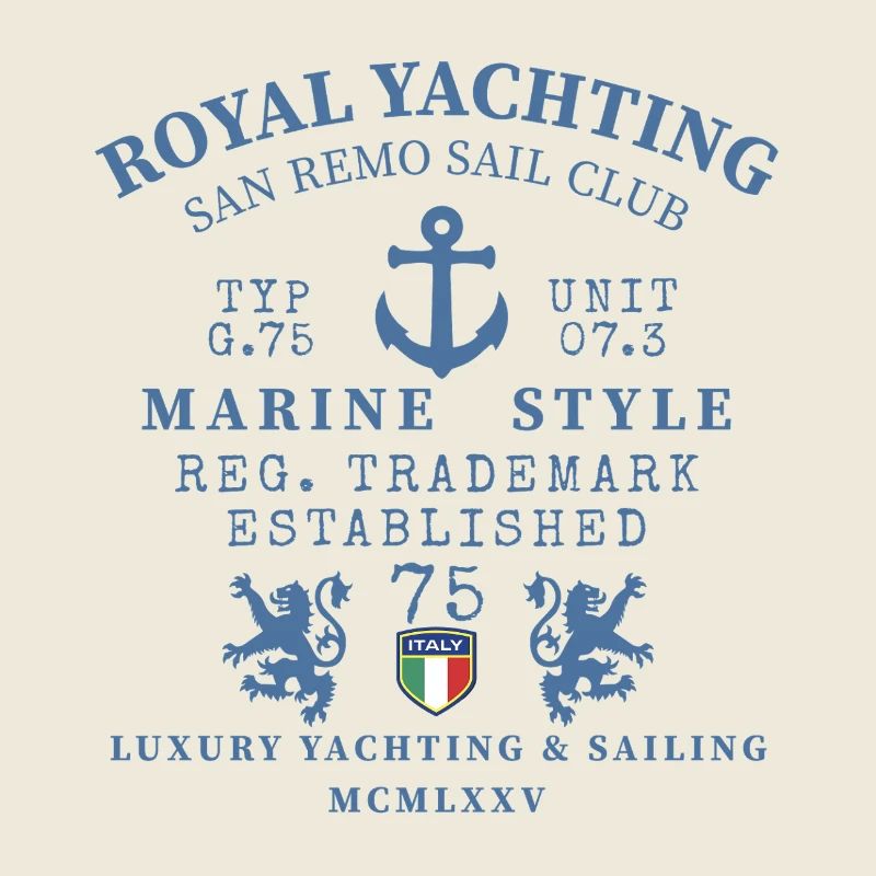 Stil Royal Marin Wappen
