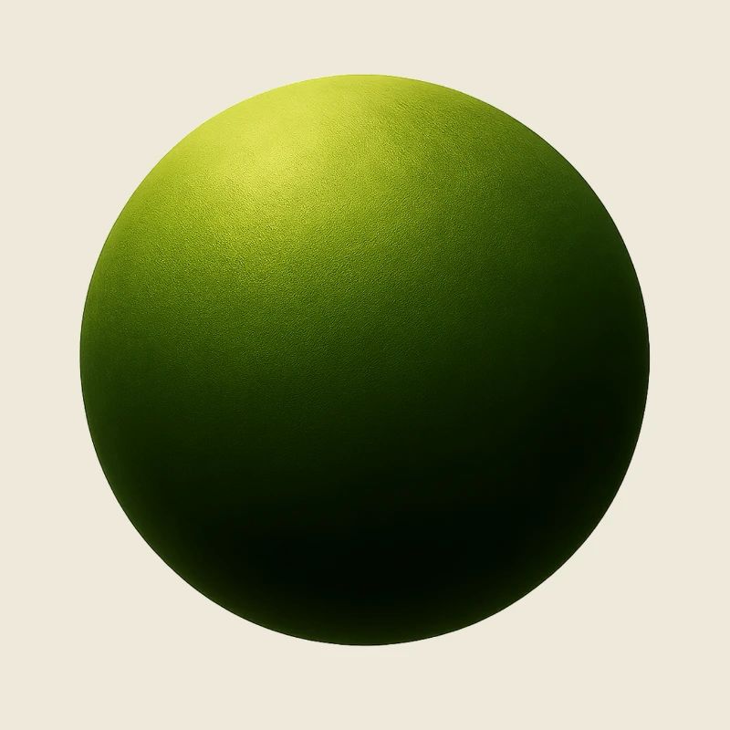 Smaragdkugel Lichtschatten