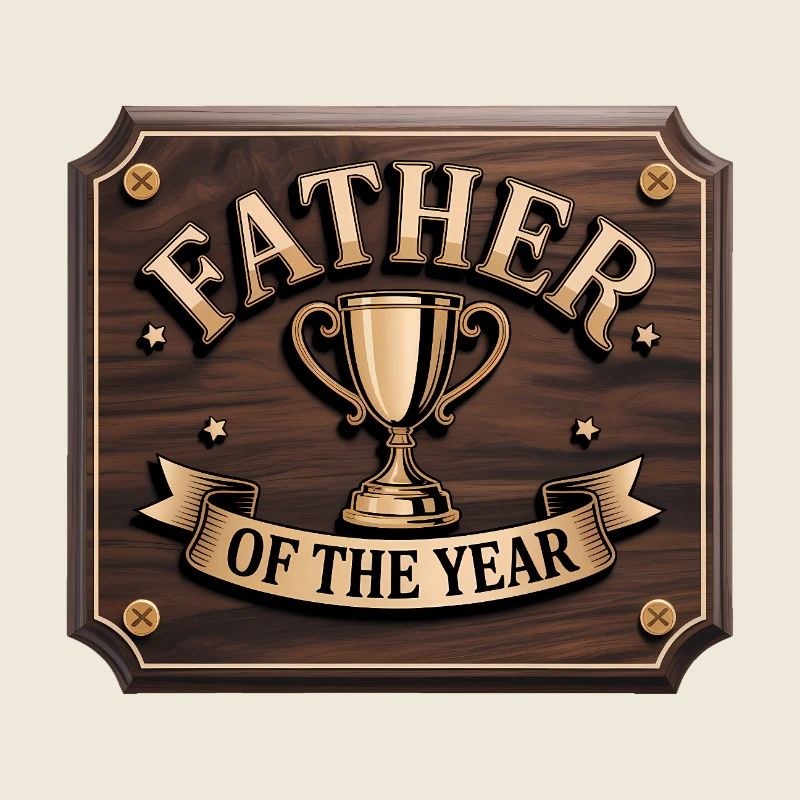Father of the Year - Funny Dad T-Shirt