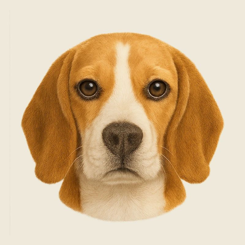Beagle Kopfporträt Tierliebe