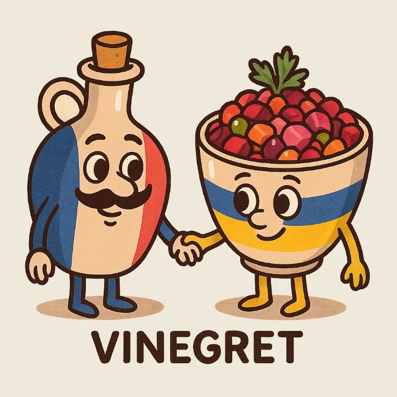 Vinegret Duo Cartoon Motif