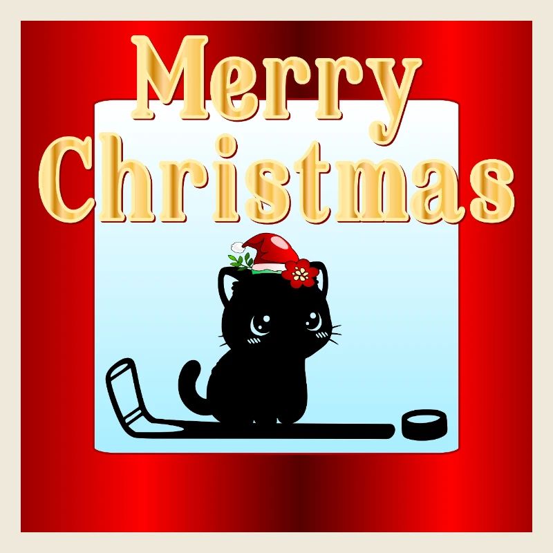 Hockey pour chats de Noël