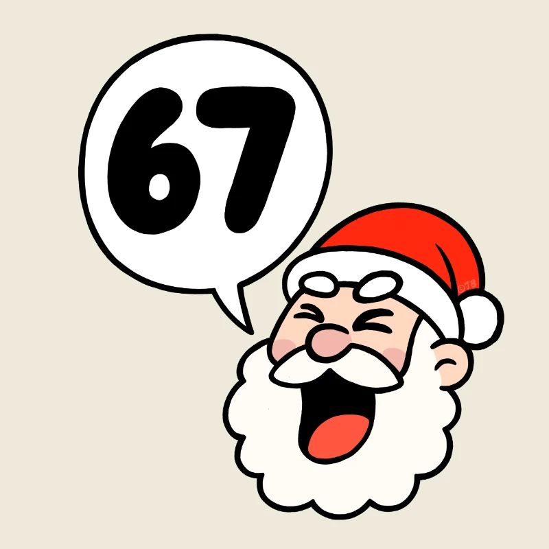 Le Père Noël crie 67 !