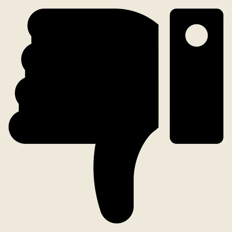 Dislike Hand, Hater Symbol, Thumbs Down