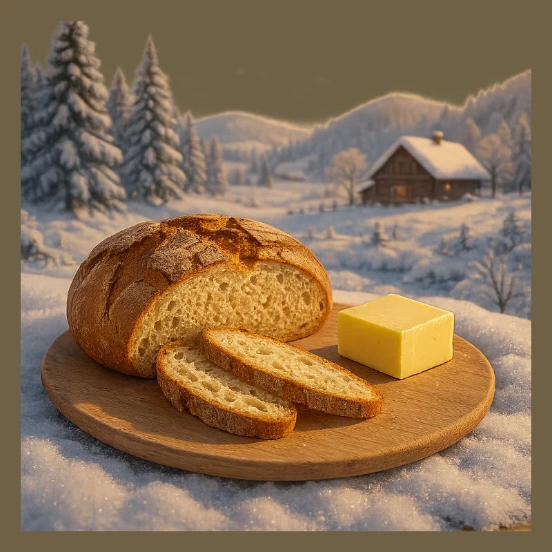 Rustikale Brotzeit