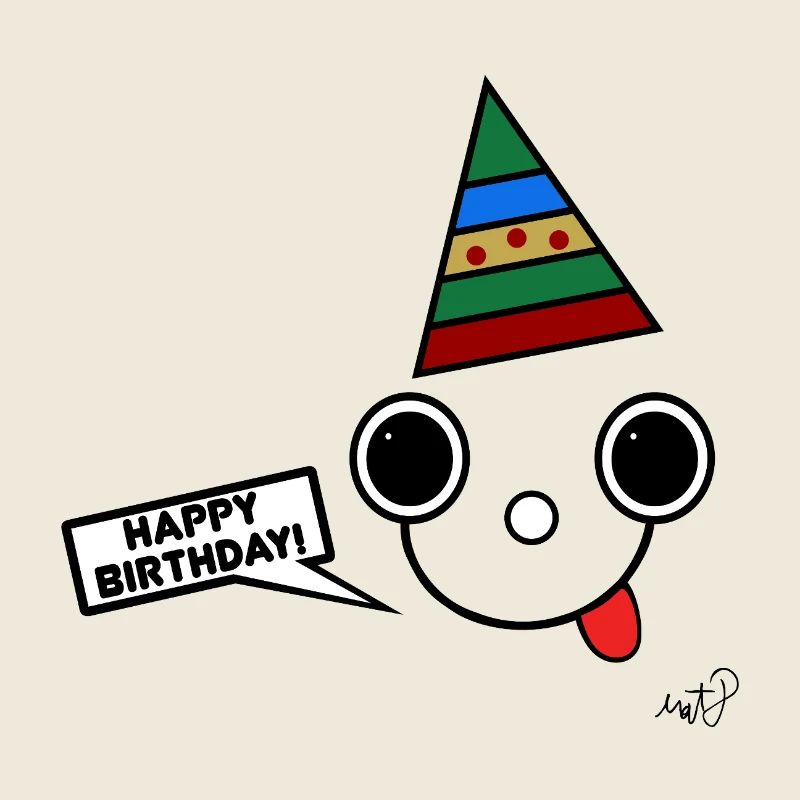 Koppie with party hat