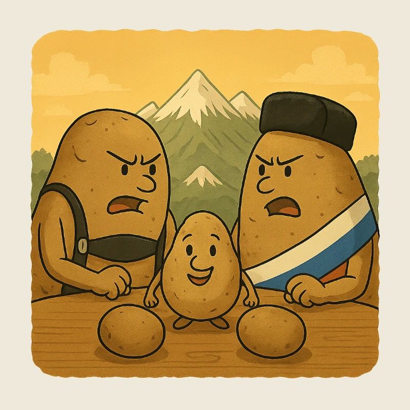 Conflit familial de la pomme de terre