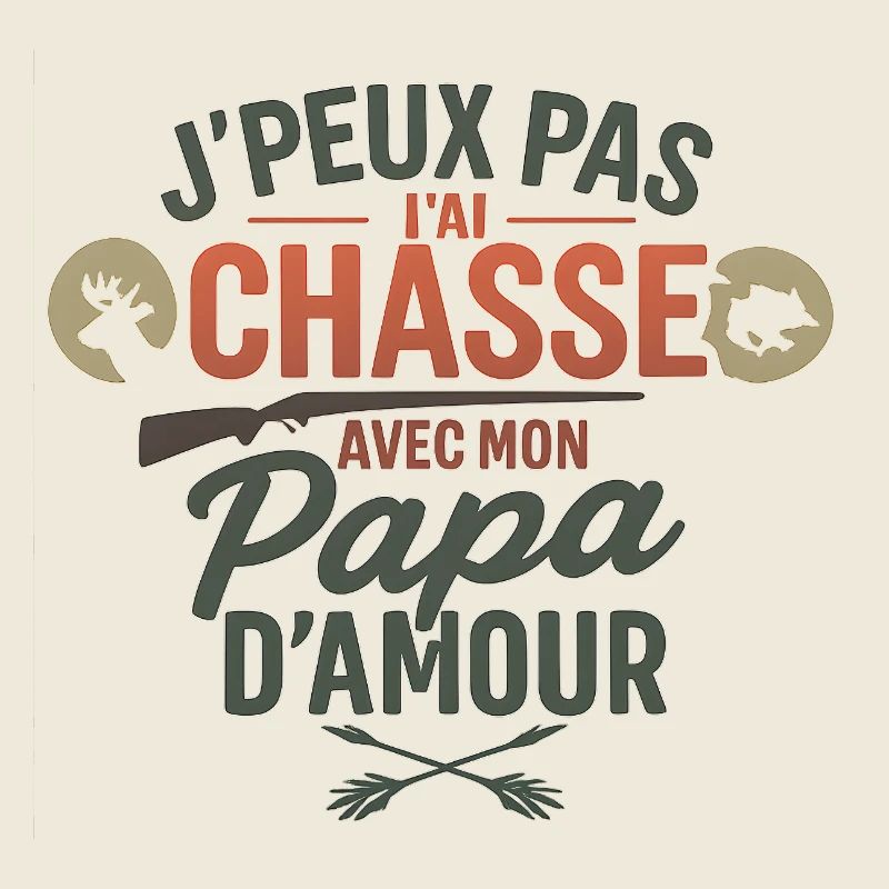 Jagd mit Papa d'amour