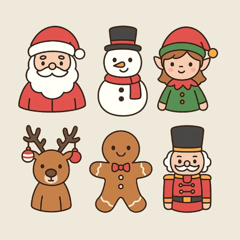 Équipe de Noël Fantaisiste