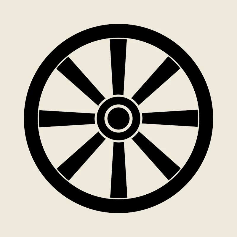 Roue de chariot