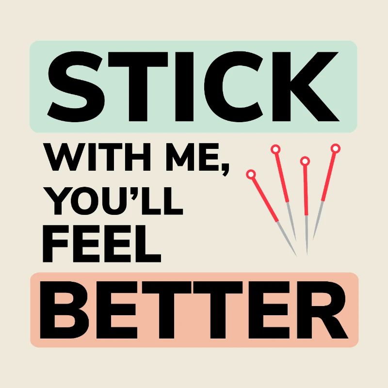 Acupunctrice, reste avec moi, tu te sentiras mieux