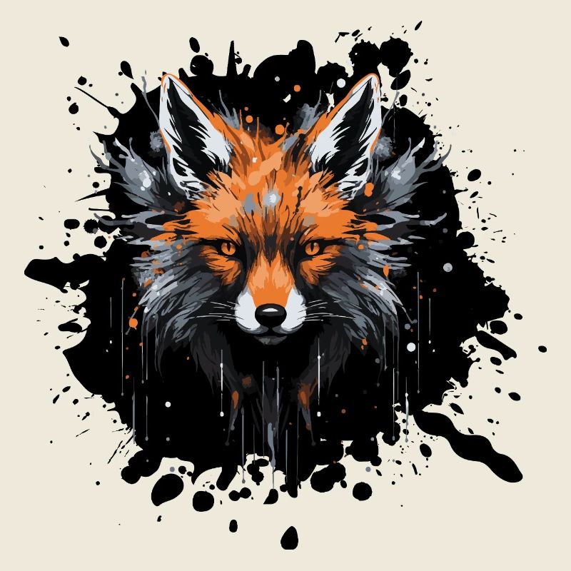 Renard Aquarelle