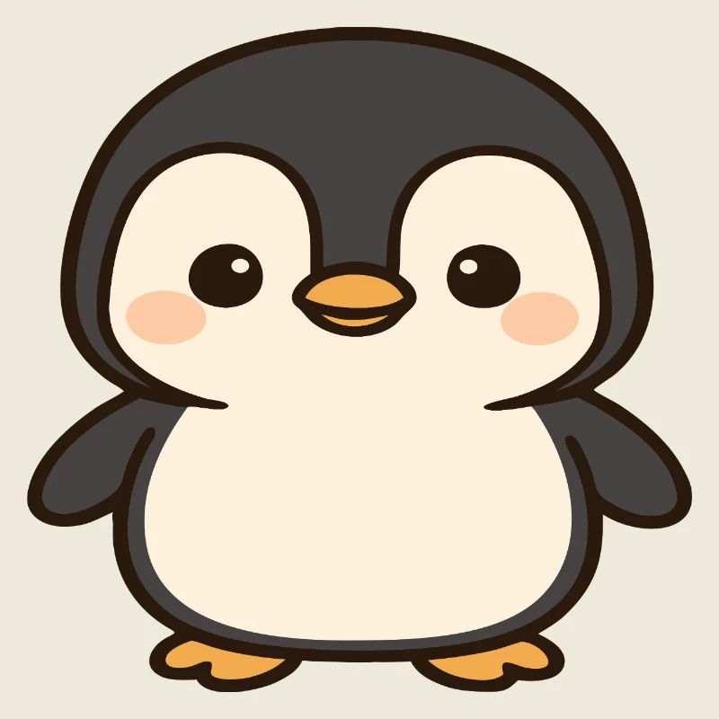 Kawaii Pinguin Charm