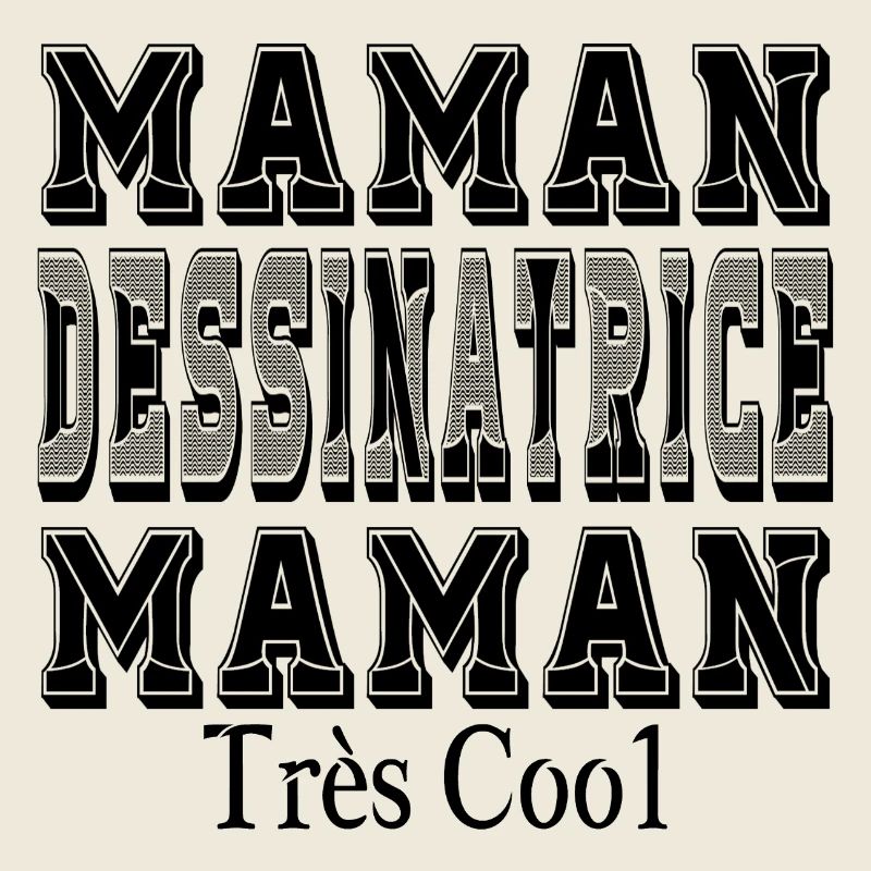 Cartoonistin-Mama, sehr coole Mama