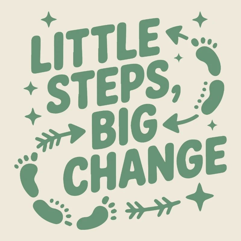 Petits pas, grand changement