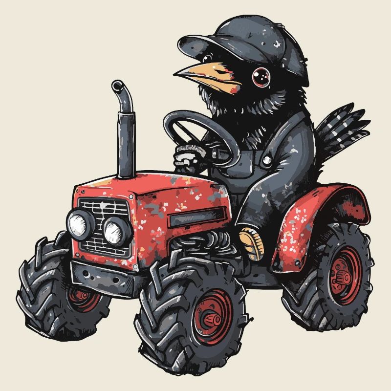 Éleveur de tracteurs Raven Crow
