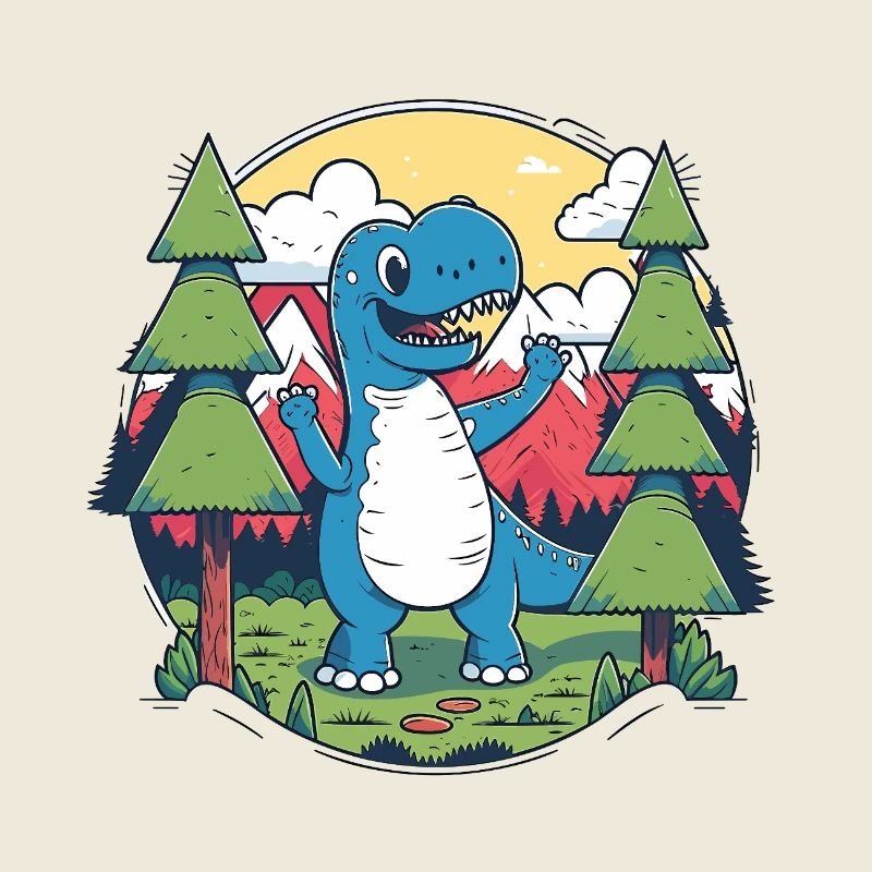 Dino-Abenteuer im Waldgebirge