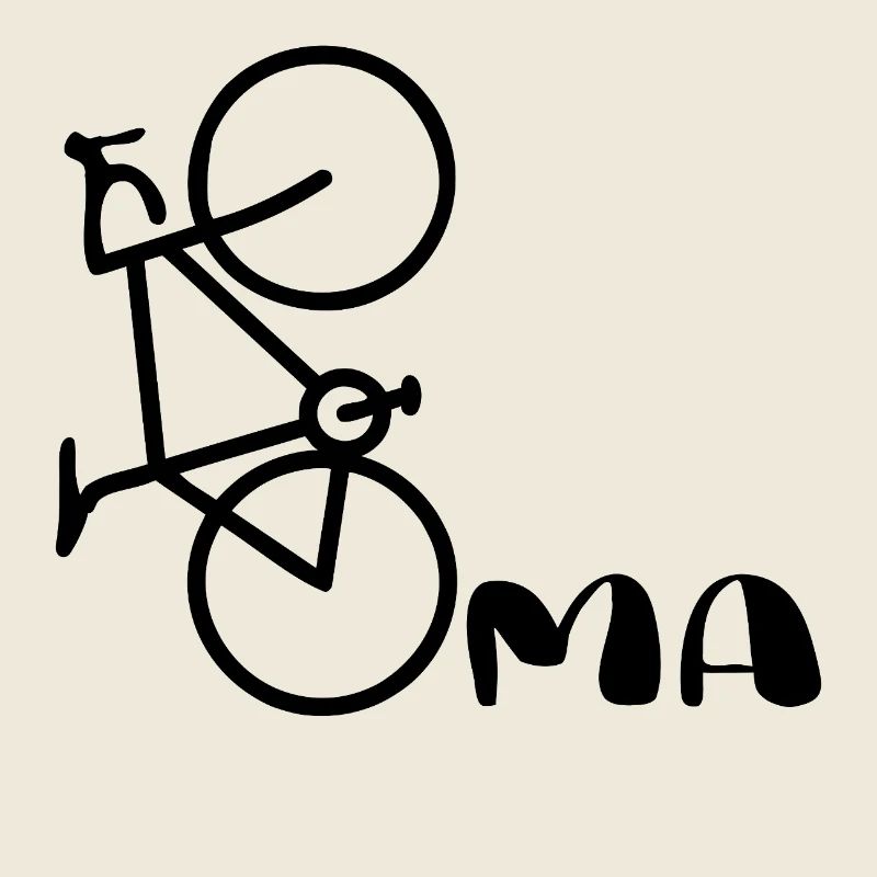 Granny Cyclist Bicycle