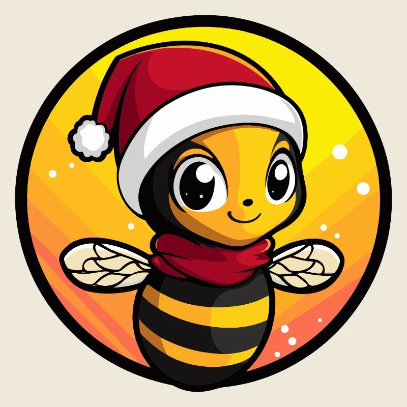 Bee Santa Christmas