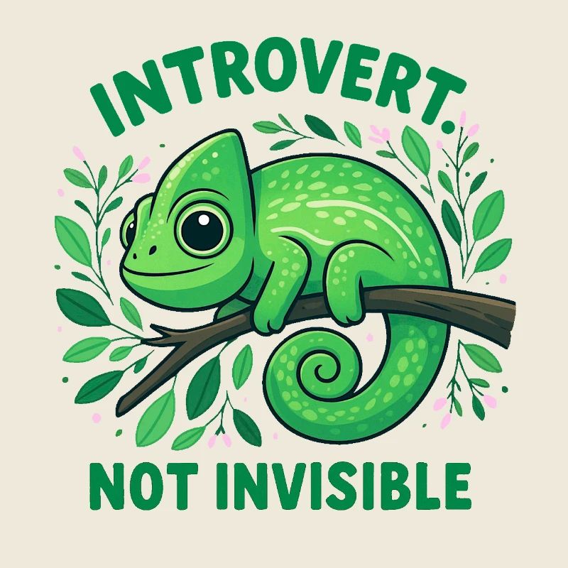 Introvertiertes Chamäleon