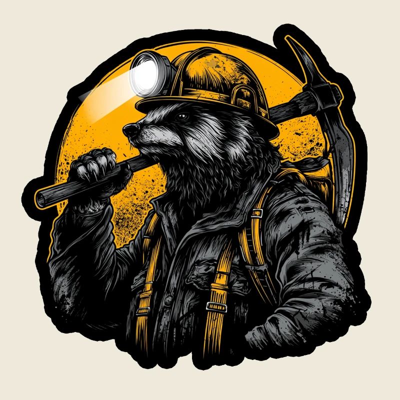 Miner Badger Coal Tunnel Design