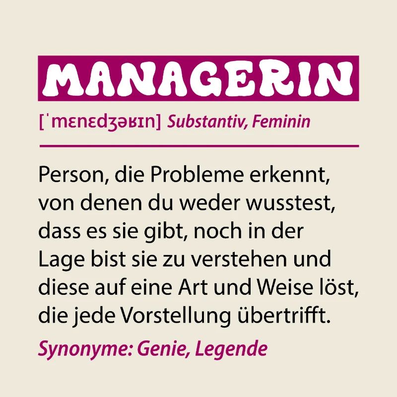 Définition du manager Profession drôle Dire bureau