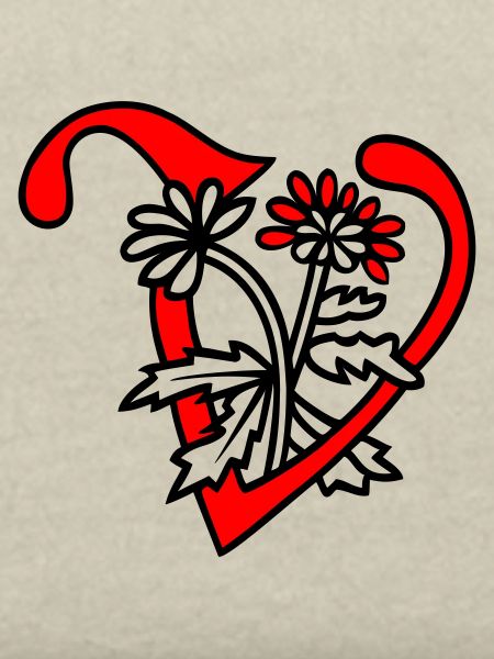 Buchstabe V Initiale