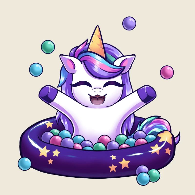 Piscine à Boules de Licorne
