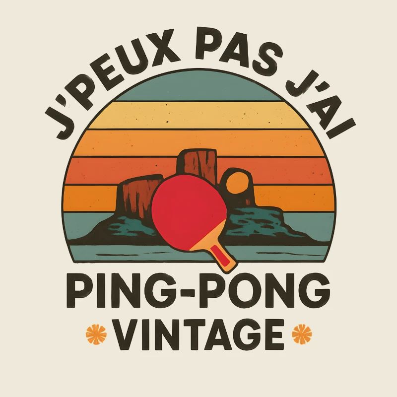 Ping-Pong Vintage Crépuscule