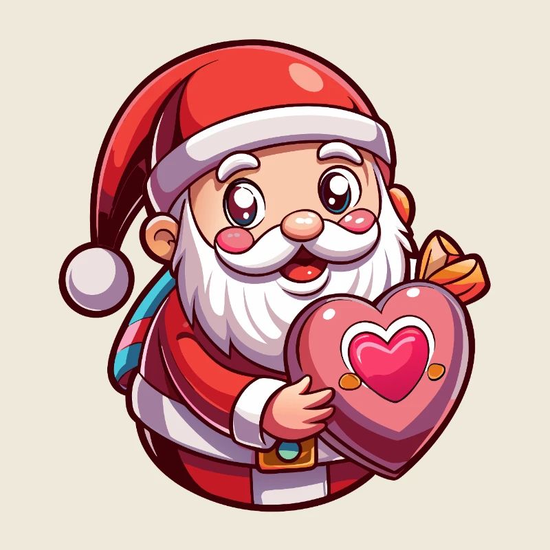 Santa Heart Hug