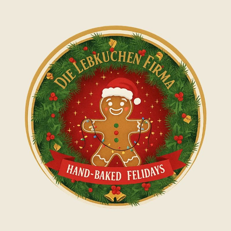 Gingerbread Festival Logo Circle