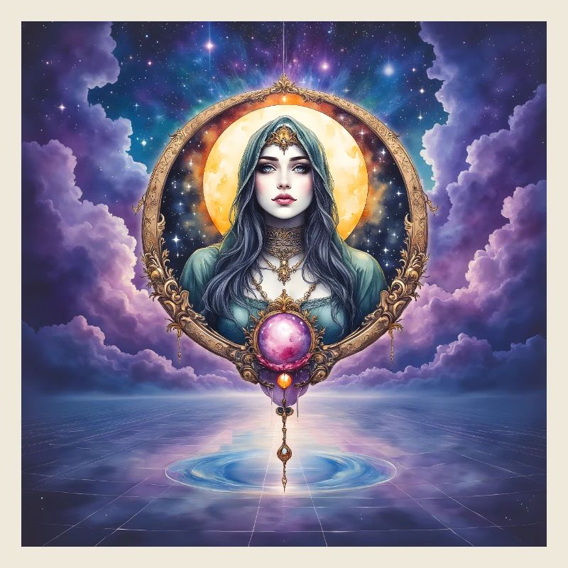 Lunar Arcana: Frau im himmlischen Ring